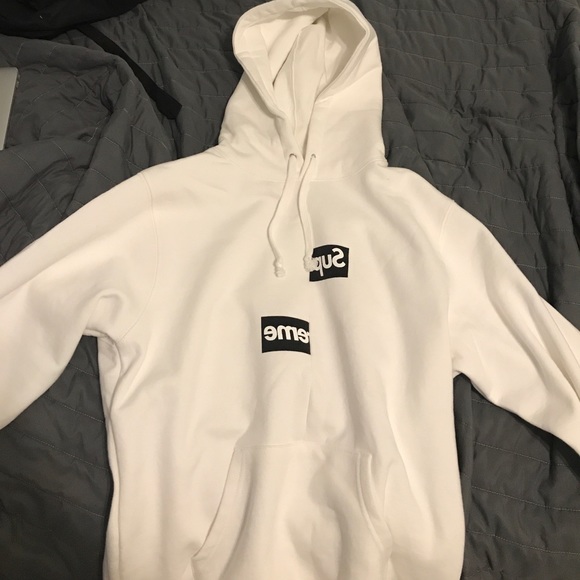 Supreme cdg hoodie